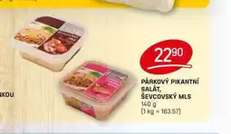 Flop PÁRKOVÝ PIKANTNÍ SALÁT, ŠEVCOVSKÝ MLS 140 g nabídka