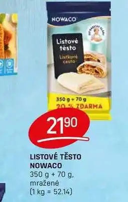 Flop LISTOVÉ TĚSTO NOWACO 350 g nabídka