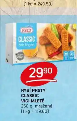 Flop RYBÍ PRSTY CLASSIC VICI MLETÉ 250 g nabídka