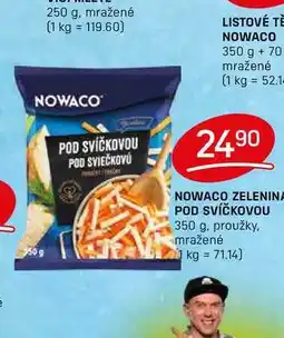 Flop NOWACO ZELENINA POD SVÍČKOVOU 350 g, proužky, mražené nabídka