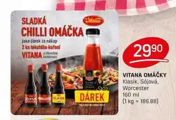 Flop VITANA OMÁČKY Klasik, Sójová, Worcester 160 ml nabídka
