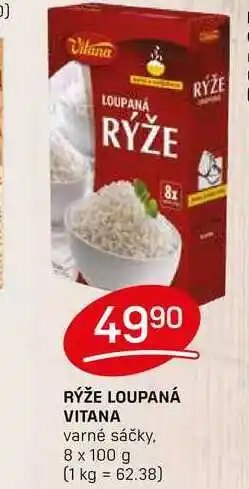 Flop RÝŽE LOUPANÁ VITANA varné sáčky 8 x 100g nabídka