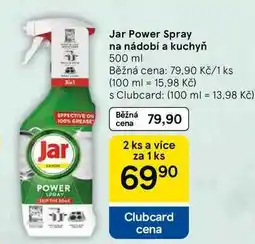 Tesco Jar Power Spray na nádobí a kuchyň, 500 ml nabídka
