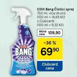 Tesco Cillit Bang Čisticí sprej, 750 ml, více druhů nabídka