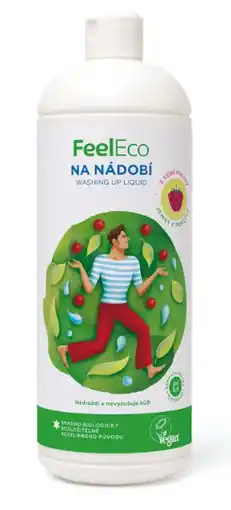 Tesco Feel eco prostředek na nádobí a ovoce 1l nabídka
