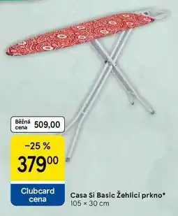 Tesco Casa Si Basic Žehlicí prkno, 105 x 30 cm nabídka