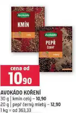 Terno Avokádo koření 20-30g nabídka