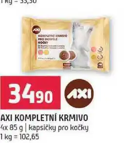 Terno Axi kompletní krmivo pro kočky 4x85g nabídka