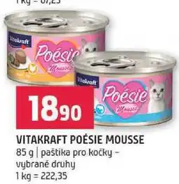 Terno Vitakraft poésie mousse 85g nabídka
