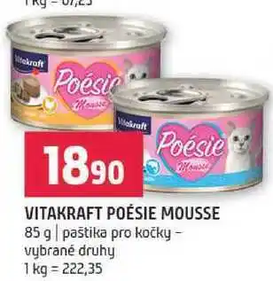 Terno Vitakraft poésie mousse 85g nabídka