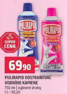 Terno Pulirapid odstraňovač vodního kamene 750ml nabídka