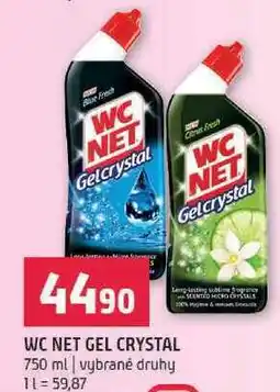 Terno WC net gel crystal 750ml nabídka