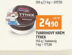 Terno Tvarohový krém Týnek 140g nabídka
