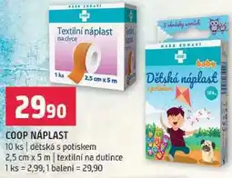 Terno Coop náplast 10ks, 2,5cmx5m nabídka