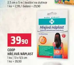 Terno Coop hřejivá náplast 1ks nabídka