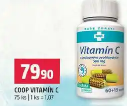 Terno Coop vitamín C 75ks nabídka