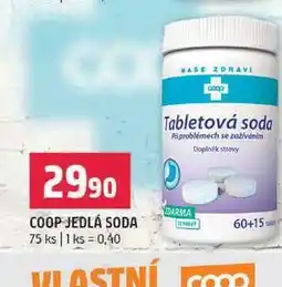 Terno Coop jedlá soda 75ks nabídka