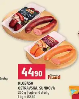 Terno Klobása ostravská, šunková 260g nabídka