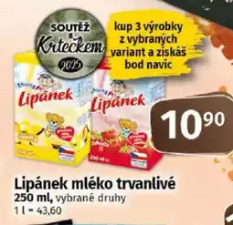 COOP TIP Madeta Lipánek mléko trvanlivé nabídka