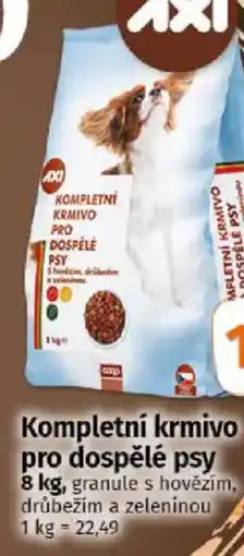 COOP TIP Kompletní krmivo pro dospělé psy nabídka