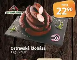 COOP TIP Ostravská klobása nabídka