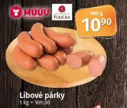 COOP TIP Libové párky nabídka