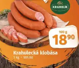 COOP TIP Krahulecká klobása nabídka