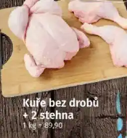 COOP TIP Kuře bez drobů + 2 stehna nabídka