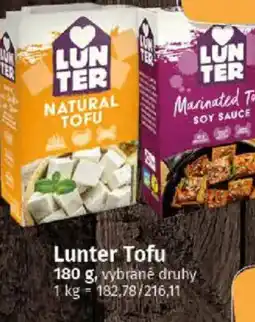 COOP TIP Lunter Tofu nabídka