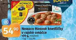COOP TIP Nowaco Masové knedlíčky v rajské omáčce nabídka