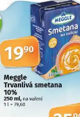 COOP TIP Meggle Trvanlivá smetana 10% nabídka