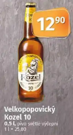 COOP TIP Velkopopovický Kozel 10 nabídka
