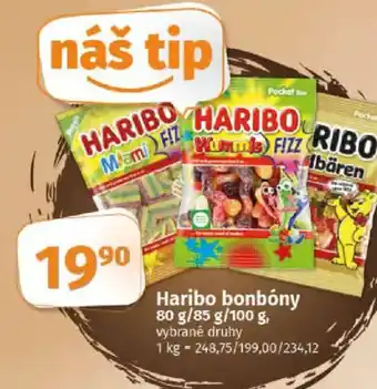 COOP TIP Haribo bonbóny nabídka
