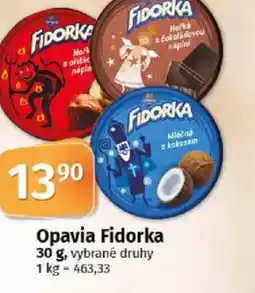 COOP TIP Opavia Fidorka nabídka