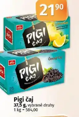 COOP TIP Pigi čaj nabídka