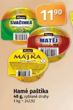 COOP TIP Hamé paštika nabídka