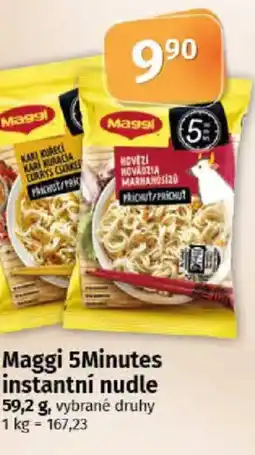 COOP TIP Maggi 5Minutes instantní nudle nabídka