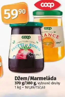 COOP TIP Džem/Marmeláda nabídka