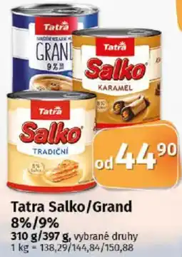 COOP TIP Tatra Salko/Grand 8%/9% nabídka