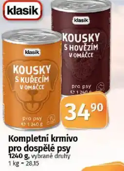 COOP TIP Kompletní krmivo pro dospělé psy nabídka