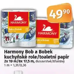 COOP TIP Harmony Bob a Bobek kuchyňské role/toaletní papír nabídka