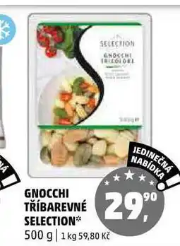 Penny Market GNOCCHI TŘÍBAREVNÉ SELECTION, 500 g nabídka