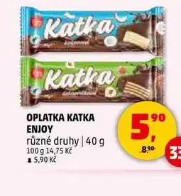 Penny Market OPLATKA KATKA ENJOY, 40 g nabídka