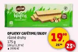 Penny Market OPLATKY CAFÉTIME/ENJOY, 175 g nabídka