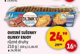 Penny Market OVESNÉ SUŠENKY OLINKY ENJOY, 210 g nabídka
