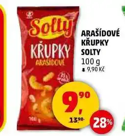 Penny Market ARAŠÍDOVÉ KŘUPKY SOLTY, 100 g nabídka