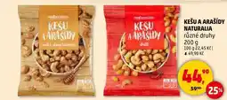 Penny Market KEŠU A ARAŠÍDY NATURALIA, 200 g nabídka