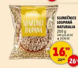 Penny Market SLUNEČNICE LOUPANÁ NATURALIA, 200 g nabídka