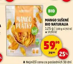 Penny Market MANGO SUŠENÉ BIO NATURALIA, 125 g nabídka
