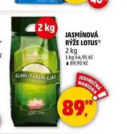Penny Market JASMÍNOVÁ RÝŽE LOTUS, 2 kg nabídka